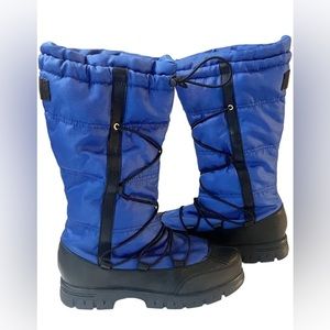 Ralph Lauren Quinly Royal Blue snow boots, size 8